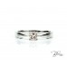 Диамант Принцес  Годежен Пръстен  18К Бяло Злато Bloom Jewellery